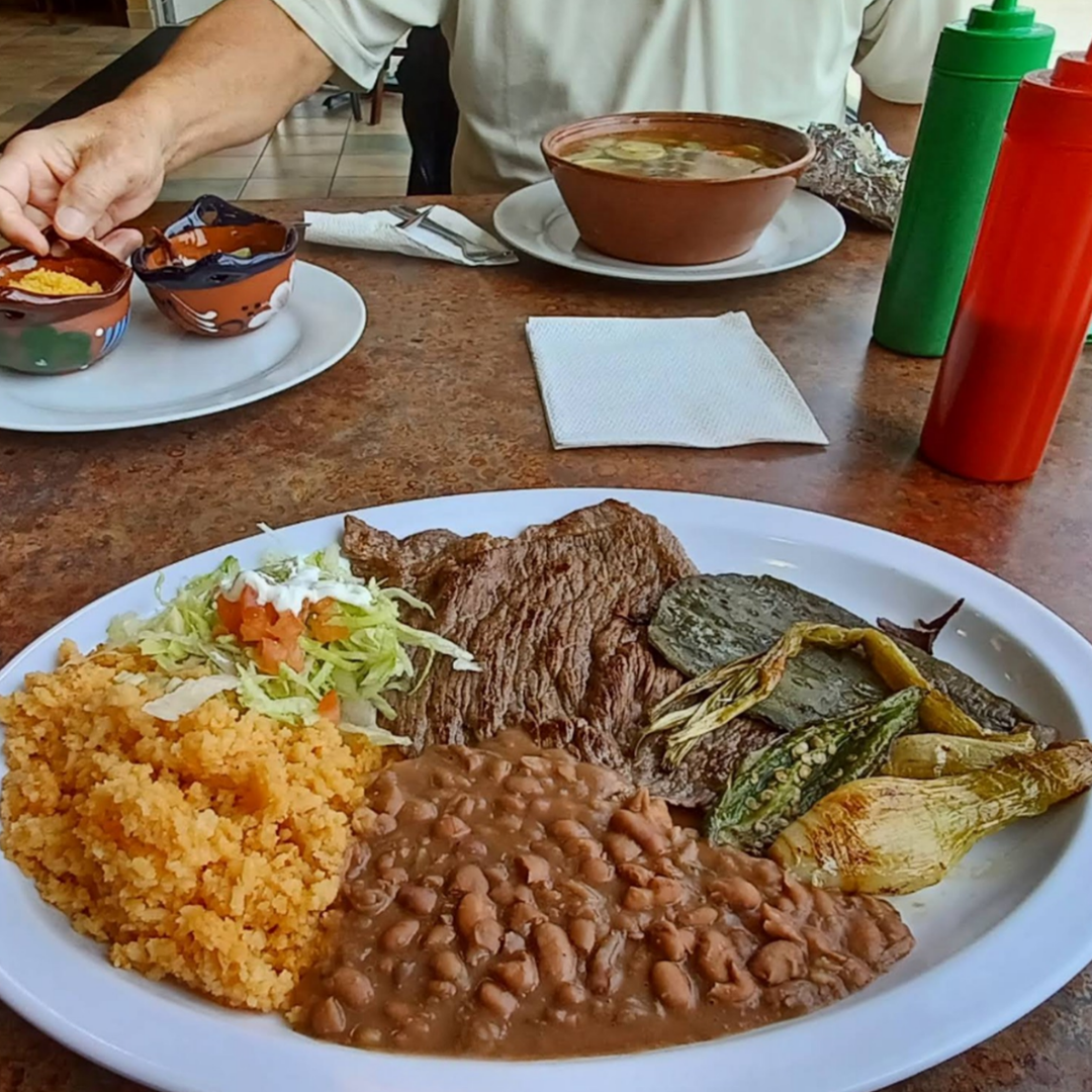 carne asada dinner