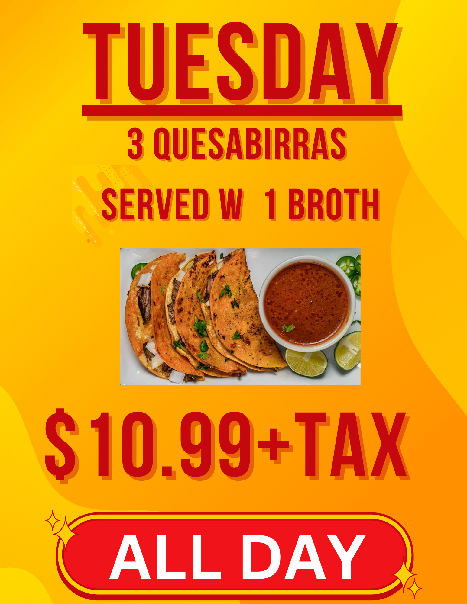 carnitas chipicuaro tuesday deal