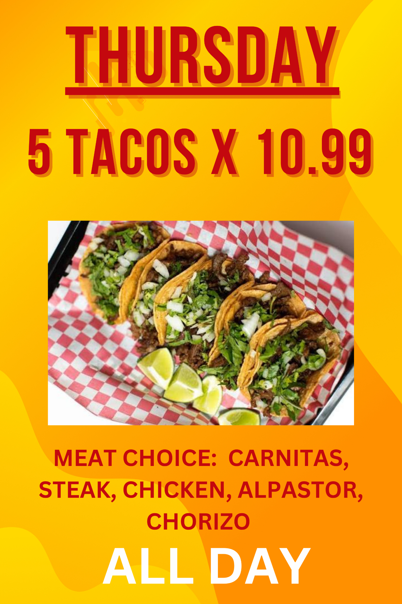 Carnitas Chipicuaro Thursday Deal